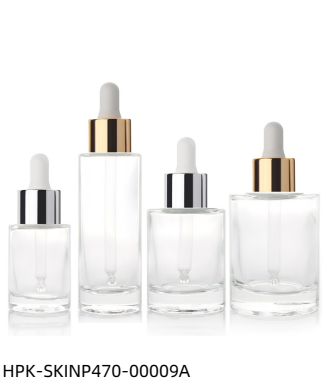 Thick Base Glass Pipette Dropper Bottle With Aluminum Collar 18 Neck